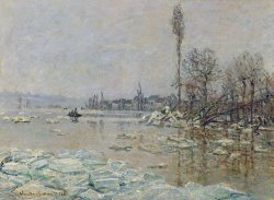 Breakup of Ice by Claude Monet