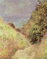Chemin de la Cavee Pourville by Claude Monet