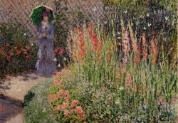 Gladioli by Claude Monet