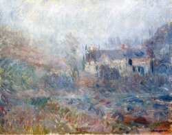 House at Falaise by Claude Monet