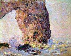 La Manneporte by Claude Monet