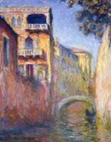 Le Rio De La Salute by Claude Monet