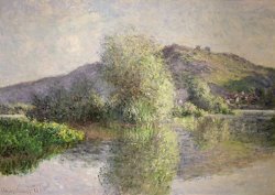 Little Islands at Port-Villez by Claude Monet