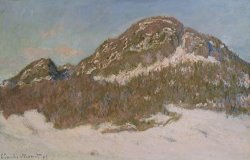 Mount Kolsaas in Sunlight by Claude Monet