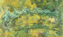 Passage On Waterlily Pond by Claude Monet