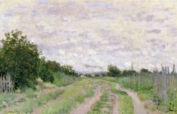 Path through the Vines at Argenteuil by Claude Monet