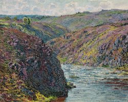 Ravines of the Creuse at the End of the Day by Claude Monet