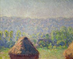 The Haystacks by Claude Monet