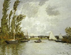 The Little Branch of the Seine at Argenteuil by Claude Monet