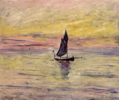 The Sailing Boat Evening Effect by Claude Monet