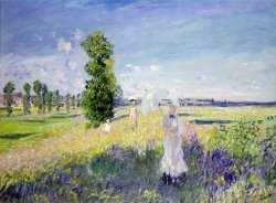 The Walk by Claude Monet