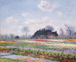 Tulip Fields at Sassenheim by Claude Monet