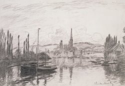 View Of Rouen by Claude Monet