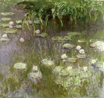Waterlilies at Midday by Claude Monet