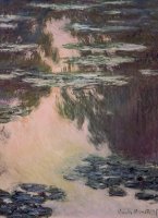 Waterlilies with Weeping Willows by Claude Monet