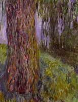 Weeping Willow And The Waterlily Pond by Claude Monet