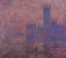 Westminster Tower by Claude Monet
