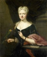 Portrait of Maria Magdalena Stavenisse, Wife of Jacob De Witte of Elkerzee, Councilor of Zierikzee by Cornelis Troost