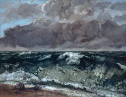 La Vague by Courbet, Gustave