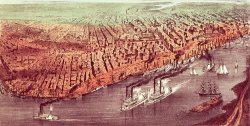 City of New Orleans by Currier and Ives