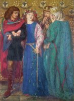  Horatio Discovering the Madness of Ophelia by Dante Charles Gabriel Rossetti