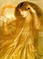 The Lady of The Flame by Dante Gabriel Rossetti