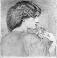 The Roseleaf by Dante Gabriel Rossetti