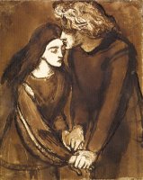 Two Lovers by Dante Gabriel Rossetti