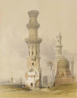 Ruined Mosques In The Desert by David Roberts