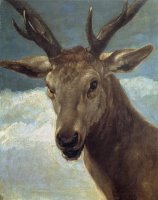 Deer Head by Diego Velazquez