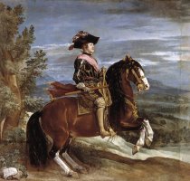 Equestrian Portrait of Philip IV by Diego Velazquez