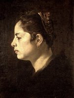 Head of a Girl by Diego Velazquez