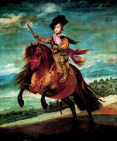 Prince Balthasar Carlos on Horseback 1635 by Diego Velazquez