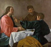 The Supper at Emmaus by Diego Velazquez
