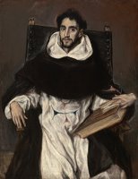 Fray Hortensio Felix Paravicino by Domenikos Theotokopoulos, El Greco