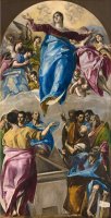The Assumption of The Virgin by Domenikos Theotokopoulos, El Greco