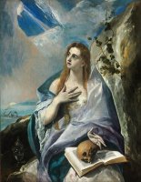 The Penitent Magdalene by Domenikos Theotokopoulos, El Greco