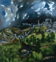 View of Toledo by Domenikos Theotokopoulos, El Greco