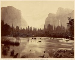 Valley of The Yosemite, From Rocky Ford by Eadweard J. Muybridge