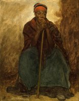Dinah, Portrait of a Negress by Eastman Johnson
