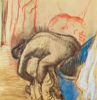 After Bath by Edgar Degas