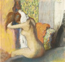 Apres Le Bain, Femme S'essuyant La Nuque by Edgar Degas