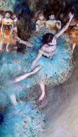 Ballerina On Pointe by Edgar Degas