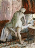 Bedtime by Edgar Degas