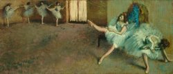 Before The Ballet by Edgar Degas