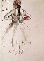 Dancer Viewed From The Back by Edgar Degas