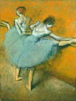 Dancers at The Barre by Edgar Degas