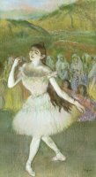 Pink Dancer by Edgar Degas