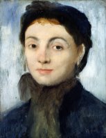 Portrait of Josephine Gaujelin by Edgar Degas