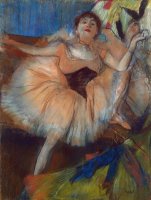 Seated Dancer by Edgar Degas
